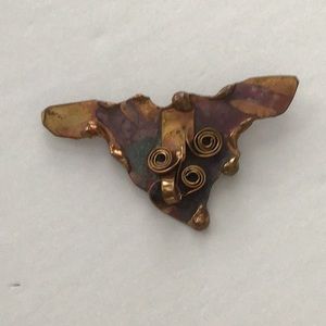 Copper Brooch